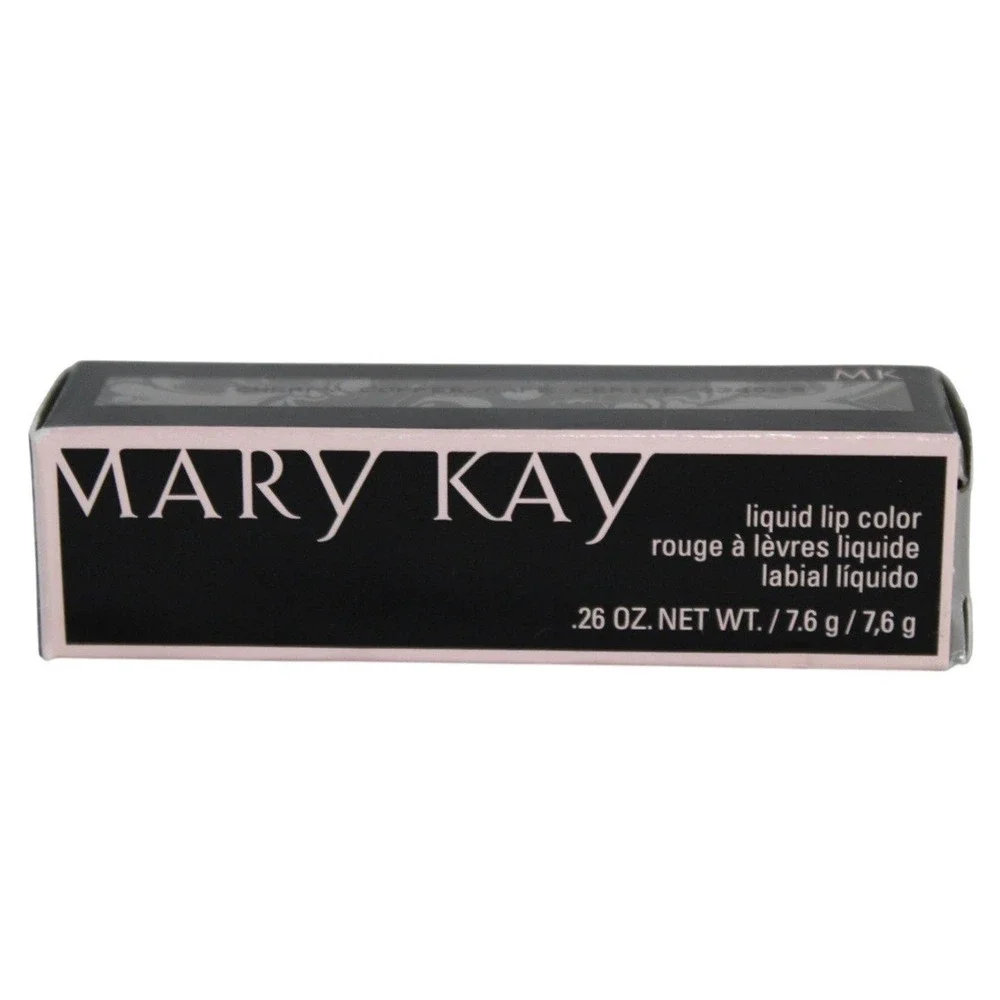 Mary Kay Liquid Lip Color Cherry Coffee Cafe Cerise 0.26oz New Box 034039